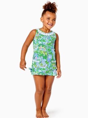 Size Large Lilly Pulitzer "Little Lilly" Knit Shift Dress
